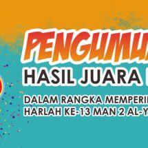PENGUMUMAN HASIL JUARA LOMBA